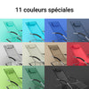 SoBuy OGS28-R Chaise Longue Transat de Jardin Bascule avec Appui-tête Réglable et Pochette latérale