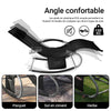 SoBuy OGS28-SCHx2 Lot de 2 Chaise Longue Transat de Jardin Bascule avec Appui-tête Réglable et Pochette latérale