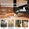 SoBuy FKW45-SCH Desserte Chariot de Cuisine de Service Roulant, Armoire de Rangement cusine sur roulettes
