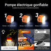 SoBuy OGS32-GR Tente de Camping 4 en 1 Pliable 1 Personne – Lit Pliant, Matelas Gonflable, Sac de Couchage Inclus, Vert
