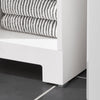 SoBuy BZR105-W Armoire de Salle de Bain avec Paniers à Linge – Meuble Bas de Salle de Bain avec Panier à Abattant et 3 Étagères, Corbeille à Linge Sale, Bois, Blanc, 60x37x86 cm