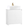 SoBuy BZR108-W Meuble sous Lavabo avec 2 Portes – 60×30×60 cm, Charge 30 kg, MDF E1, Blanc