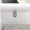 SoBuy BZR109-W Meuble Colonne de Salle de Bain - Armoire Haute de Salle de Bain Étroite avec Étagères Réglables et Compartiment Ouvert - Meuble de Rangement en Bois, Blanc, 30 x 170 x 30 cm