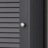 SoBuy BZR124-DG Meuble Colonne avec Panier à Linge – Armoire de Salle de Bain Rangement Étroit Étagère de Salle de Bain Petit Meuble WC Placard Gris 40x170x38 cm