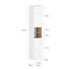 Prévente SoBuy BZR147-W Colonne de Salle de Bain 170 cm – Blanc