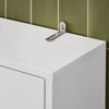 SoBuy BZR165-W Colonne Salle de Bain avec 3 Niveaux, pour Salle de Bain et WC, Rangement Optimisé, Design Fonctionnel, Usage Quotidien – L65×P20×H182 cm, Blanc