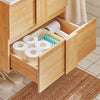 SoBuy BZR172-N Meuble sous Lavabo avec Deux tiroirs Meuble de RangementMeuble avec lavabo en céramique