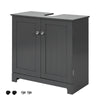 SoBuy BZR18-DG Meuble sous-Lavabo à 2 étages et 2 Portes