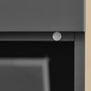 SoBuy BZR33-II-DG Meuble Salle de Bain avec Panier à Linge – Armoire Toilette, Meuble Bas avec 2 Tiroirs et Grande Capacité Sacs à Linge, Meuble de Rangement, Coffre à Linge, Gris, L78xP38xH90cm