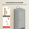 SoBuy BZR34-II-HG Meuble Colonne Salle de Bain 20 cm - Armoire de Rangement Étroite avec Tiroir et Étagères Réglables - Meuble Salle de Bain Compact pour WC, Petits Espaces Gris MDF, 20x20x180cm