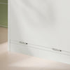 Prévente SoBuy BZR79-W Meuble Bas de Salle de Bain avec Bac à Linge Amovible Armoire à Linge Commode