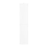 SoBuy BZR80-W Colonne Salle de Bain Gain de Place avec Tiroir et Portes, Armoire Rangement Salle de Bain avec Étagère Ouverte, Blanc 35×33×170 cm