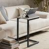 SoBuy FBT44-HG Table d'appoint Moderne - Table Basse Salon, Bout de Canapé à Café 40x30x60 cm Noir & Gris