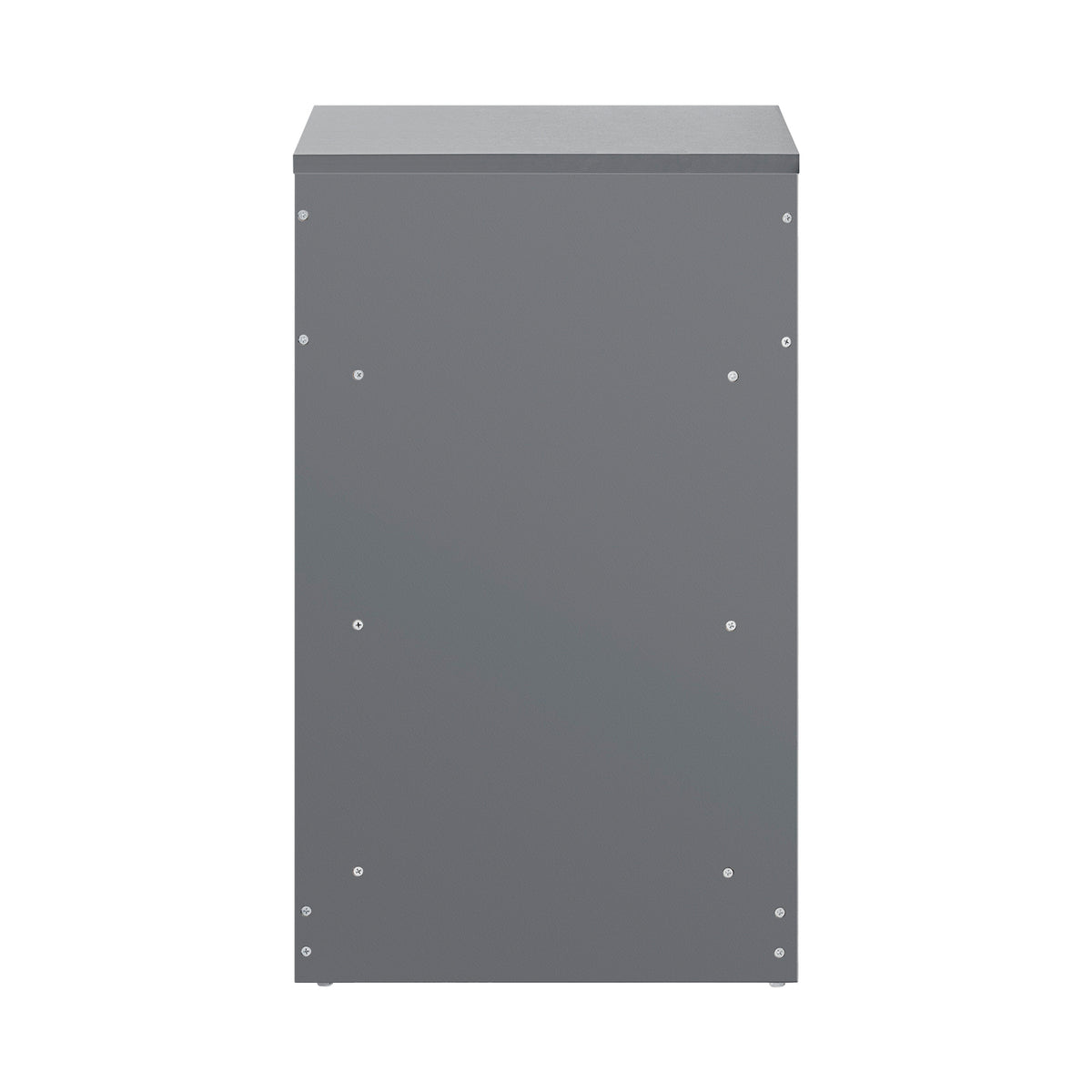 SoBuy FBT49-HG Table de Chevet - Table de Nuit avec 1 tiroir et 2 étagères, Table d'appoint pour Chambre à Coucher - Meuble de Rangement Moderne L39 x P39 x H65 cm Gris