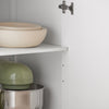 SoBuy FKW119-WN Desserte de Cuisine à roulettes avec Plateau en Bois de Caoutchouc, Meuble de Rangement de Cuisine, Meuble Plan de Travail Idéal pour Cuisine, Salle à Manger ou Restaurant 74x91x46 cm