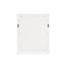 SoBuy FRG129-W Armoire Murale Salle de Bain avec Miroir Meuble Haut Suspendu Étagère Murale de Rangement Compacte Idéal pour Salle de Bain, WC, Buanderie Blanc 40x49x10cm