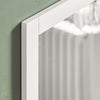 SoBuy FRG129-W Armoire Murale Salle de Bain avec Miroir Meuble Haut Suspendu Étagère Murale de Rangement Compacte Idéal pour Salle de Bain, WC, Buanderie Blanc 40x49x10cm