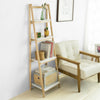 SoBuy FRG162-N Étagère Pliable Style échelle Étagère pour Salle de Bain, Bureau, Salon, etc. avec 4 Niveaux de Rangement