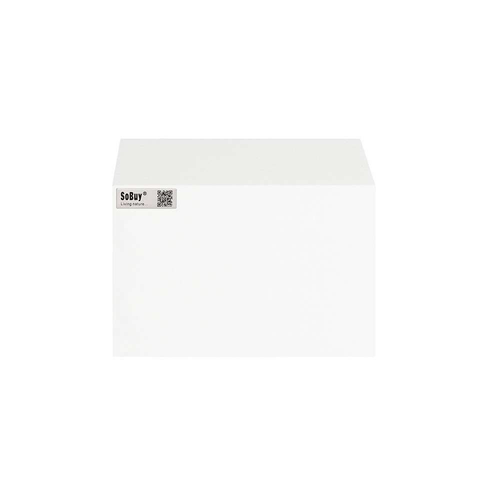 SoBuy FRG180-WN Boîte de rangement Porte-Capsules Nespresso Distributeur Boîte