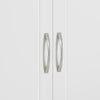 Prévente SoBuy FRG231-L-W Meuble Haut Suspendu 90 cm – 3 Portes, Étagère Réglable – Blanc