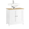 SoBuy FRG237-WN Meuble Sous Lavabo, Meuble sous Vasque avec 2 Portes et 2 Étages | Prévente