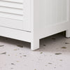 SoBuy FRG237-WN Meuble Sous Lavabo, Meuble sous Vasque avec 2 Portes et 2 Étages | Prévente