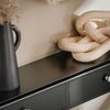 SoBuy FRG43-L-SCH Etagere Murale avec 3 Tiroirs - Étagère Flottante Moderne pour Entrée, Salon, Cuisine & Chambre - Noir 94x15x10cm