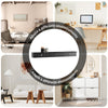 SoBuy FRG43-L-SCH Etagere Murale avec 3 Tiroirs - Étagère Flottante Moderne pour Entrée, Salon, Cuisine & Chambre - Noir 94x15x10cm