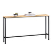 SoBuy FSB19-E Console Entrée Meuble Couloir Étagère Arrière Canapé – Structure Métal Robuste, Design Moderne Ultra Fin – Idéa