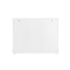 SoBuy FSB77-W Buffet Bas, Commode Armoire de Rangement, Placard de Cuisine, Meuble de Rangement pour Cuisine Salle à Manger Salon Entrée avec 3 Portes Vitrées, 2 Tiroirs, 119 x 40 x 90 cm, Blanc
