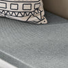 SoBuy FSR133-K-W Banc à Chaussures avec Coussin Rembourré, Porte de Grange Coulissante et 6 Compartiments, Charge 200 kg pour Entrée – 90x35x46 cm, Blanc