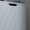 SoBuy FSR151-H-HG Armoire à Chaussures 3 Abattants Ultra-Slim 19cm, Rangement Compact pour Entrée Couloir – 50x19x129 cm, Gris