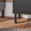 SoBuy FSR151-H-SCH Armoire à Chaussures 3 Abattants Ultra-Slim 19cm, Rangement Compact pour Entrée Couloir – 50x19x129 cm, Noir