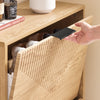 SoBuy FSR200-II-N Meuble à Chaussures Entrée Meuble de Rangement à 2 Abattants, Design Système Anti-Basculement,jusqu'à Taille EU 47, Meuble Chaussures pour 8 Paires, Bois Clair, 60 x 24 x 83 cm