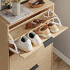 SoBuy FSR213-N Meuble à Chaussures Gain de Place – Entrée Étroite – 60x24x120 cm Naturel