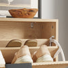 SoBuy FSR213-N Meuble à Chaussures Gain de Place – Entrée Étroite – 60x24x120 cm Naturel