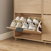 SoBuy FSR214-N Meuble à Chaussures Gain de Place – Entrée Étroite – 100x24x83 cm Naturel