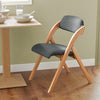 SoBuy FST92-SG Chaise Pliante Rembourrée en Bois – Gris Foncé