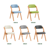 SoBuy FST92-SG Chaise Pliante Rembourrée en Bois – Gris Foncé