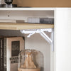 Prévente SoBuy FWT104-WN Bureau Gaming Compact avec Plateau Rabattable et Rangement Intégré, 81kg, pour Chambre, Home Office ou Studio – 70x57x85 cm, Blanc et Naturel
