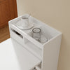 SoBuy FWT115-W Îlot Central de Cuisine à Table Pliante Extensible – Plan de Travail, Rangement – 65,3×199,5×120 cm, Blanc