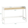 SoBuy FWT41-WN Bureau Informatique pour Ordinateur Conception Simple