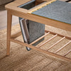 SoBuy HFSR02-N Banc à Chaussures Banc de Rangement Bout de lit Etagère à Chaussures Meuble de Rangement avec raccords à Tenon