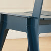 SoBuy HFST01-B Bleu Chaise Design en Bois Confortable Ergonomique Chaise de Salle à Manger avec Dossier Chaise de Bureau en Tenons et Mortaises
