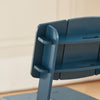 SoBuy HFST01-B Bleu Chaise Design en Bois Confortable Ergonomique Chaise de Salle à Manger avec Dossier Chaise de Bureau en Tenons et Mortaises