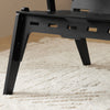 SoBuy HFST02-SCH Fauteuil Design Salon Ergonomique Chaise Fauteuil de Salon Confortable Fauteuil de Bureau en Tenons et Mortaises
