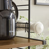 SoBuy KCR08-PF Étagère Micro-Ondes 2 Niveaux pour Double Four, Grande Capacité, Rangement Optimisé, Design Fonctionnel, Usage Quotidien – Charge 40 kg, Métal