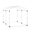 Prévente SoBuy KLS11-L-DG Abri de Jardin, Cabane de Jardin Exterieur Imperméable, abri Moto avec des Crochets, Garage pour Vélo et Outils, Abri Vélo, Rangement et Stockage, Gris, 159x219x165 cm