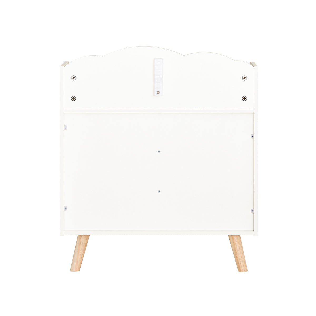 SoBuy KMB100-K-W Bibliothèque Enfant, Étagère à Livres, Étagère de Rangement Jouets pour Enfants, 2 Compartiments Ouverts