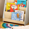 SoBuy KMB106-HG Bibliothèque Étagère à Livres pour Enfant, Étagère de Rangement Jouets et Livres pour Chambre d'enfant, Meuble Rangement Enfant avec 4 Compartiments Ouverts, 61 x 30 x 71 cm
